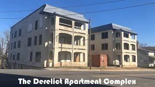 The Derelict Apartment Complex: Exploring The Exterior Of An Aging 1930s Building