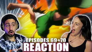 THE BEST DODGEBALL GAME OF ALL TIME! 🔥 Hunter x Hunter Episodes 69-70 REACTION!