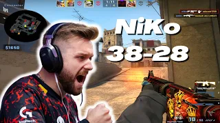 NiKo(38-28) FACEIT MIRAGE POV July 16, 2023