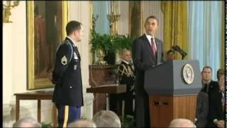 Soldier Awarded Medal Of Honor At White House