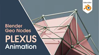 Blender 3.0 - Create a Plexus Style Animation with Blender 3D Geometry Nodes (TUTORIAL)