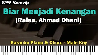 Raisa, Ahmad Dhani - Biar Menjadi Kenangan (Karaoke Male Key)