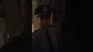 American in a Essex London Police Uni (Happy Halloween)