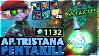 WTF IS THIS DMG | I DID NOT THINK THIS WOULD WORK | FULL AP TRISTANA - BunnyFuFuu