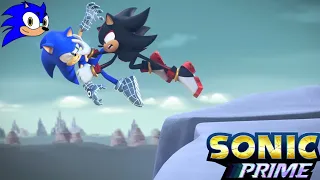 Sonic Prime - Sonic VS. Shadow (Clip)