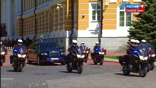 Инаугурация президента России Владимира Путина Проект Кортеж новый лимузин