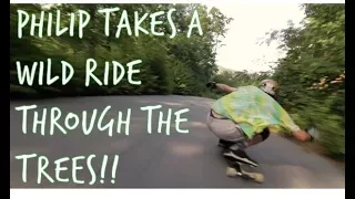 TeamBrokeOff = Philip Skaar  -  Philip Takes A Ride Through The Trees!!