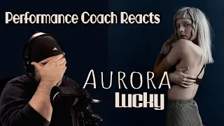 Performance Coach Reacts: Aurora - Lucky (First Time Reaction)
