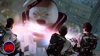 Ghost Busters VS Stay Puft Marshmallow Fight Scene | Ghostbusters (1984) | Now Scaring