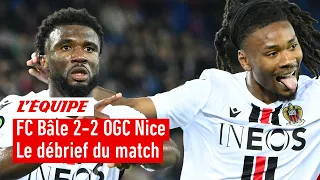 FC Bâle 2-2 OGC Nice : Le débrief de la rencontre dans l'Équipe du Soir