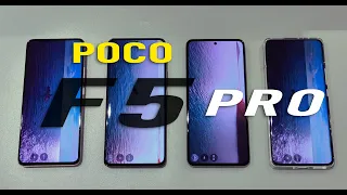 Poco F5 Pro vs Xiaomi 13 Pro vs Xiaomi 12T Pro