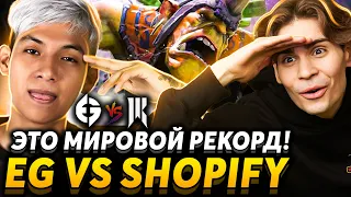 Радик на 9 минуте! Это абсолютный рекорд по нетворсу! Nix смотрит EG vs Shopify Rebellion