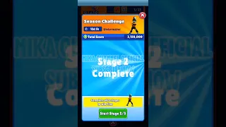 Subway Surfers Underwater 2024 - Claiming Rewards in Season Challenge (STAGE 2/5) #shorts