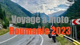 Voyage à moto, Roumanie 2023 : Turda, Bicaz, Bran, Transfăgărașan, Sibiu, Budapest, Ljubljana.