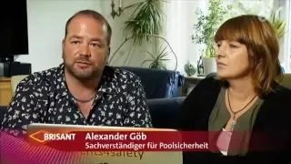 Lebensgefahr durch Absauganlage im Schwimmbad (Poolanlage) 03.07.2015 ARD-Brisant