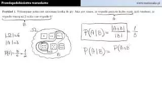 Prawdopodobienstwo warunkowe - omówienie zagadnienia i przykłady