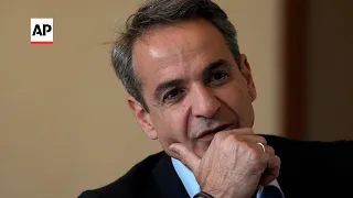 The AP Interview: Mitsotakis hopes for better relations with Turkey if reelected as Greek premier