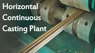 Horizontal Continuous Casting Plant | Copper Rod Casting Machine
