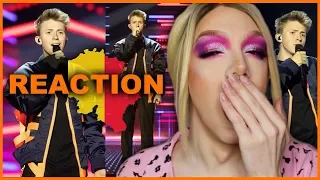 BELGIUM - Eliot - Wake Up - LIVE | Eurovision 2019 Reaction