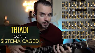 Visualizza le Triadi sulla chitarra con il sistema CAGED