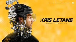 1Kris Letang: Pre-Game Video | Kris Letang 1,000 Games Played