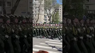 Китайский студент снял Парад Победы в Благовещенске