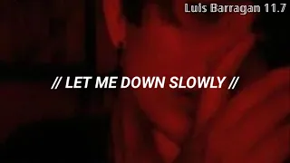 Alec benjamín y Alessia cara - let me down slowly (traducida al español)