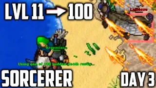 Sorcerer: From LVL 14 to 100 in 6 DAYS - Part 3 (Day 3)