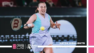 WTA Linz | QF | Match Highlights | Ostapenko. vs Burrage