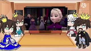 ~Past Elsa and Anna and there parents react~ (Gacha club)
