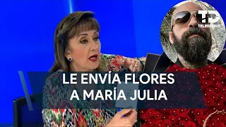 Babo del Cártel de Santa le envía flores a María Julia Lafuente