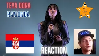 Teya Dora, Ramonda, Reaction. Serbia Eurovision 2024.