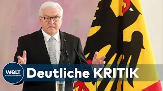 BUNDESPRÄSIDENT EMPÖRT: Steinmeier - Verhalten von Abgeordneten "Gift für Demokratie"