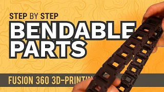 Bendable 3D Prints | Print-in-Place 3D Prints in Fusion 360 (2020)