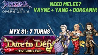 DFFOO [EoS] D2D Nyx Stage 1: Bring Melee and only Melee!