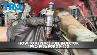 How to Replace Fuel Injector 1992-1996 Ford F-150