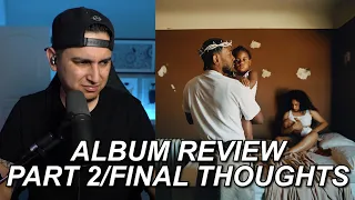 KENDRICK LAMAR "MR MORALE & THE BIG STEPPERS" ALBUM REACTION PART 2 & FINAL THOUGHTS