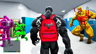 Joining VENOM SCHOOL In GTA 5 RP!