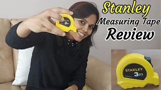 STANLEY 3 Meter Measuring Tape for Rs 79 | Limited Lifetime Warranty| Stanley Measuring Tape Review