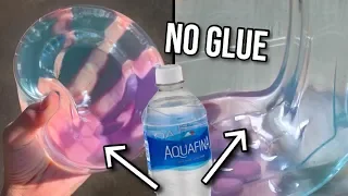 WATER SLIME! 💧Testing NO GLUE Slime