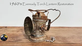 1960's Eveready Torch Lantern Restoration / Rebuild