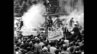 Protests and "beating persians" during Shah visit, 1967