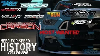 Evolution Of Need for Speed Games 1994 - 2018