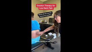 Graston Technique on the lumbar spine! With some amazing results!