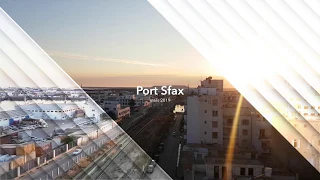 Panorama sur le port de Sfax