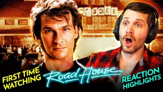 Jonathan knocked out by ROAD HOUSE (1989) Movie Reaction FIRST TIME WATCHING