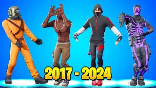 TODOS LOS 1000 BAILES Y EMOTES DE FORTNITE | 2017 - 2024