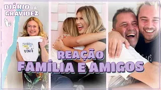 CONTANDO DA GRAVIDEZ PRA FAMÍLIA E AMIGOS