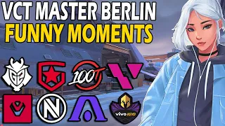 FUNNIEST MOMENTS VCT STAGE 3 MASTERS BERLIN - TRASH TALKS - BEST REACTIONS