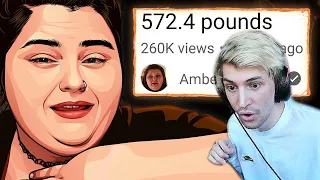 Failed Weight-Loss YouTuber Becomes Morbidly Obese | xQc Reacts